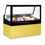 Ice Cream Display Case Supplier - Vertical Showcase Fridge Freezer