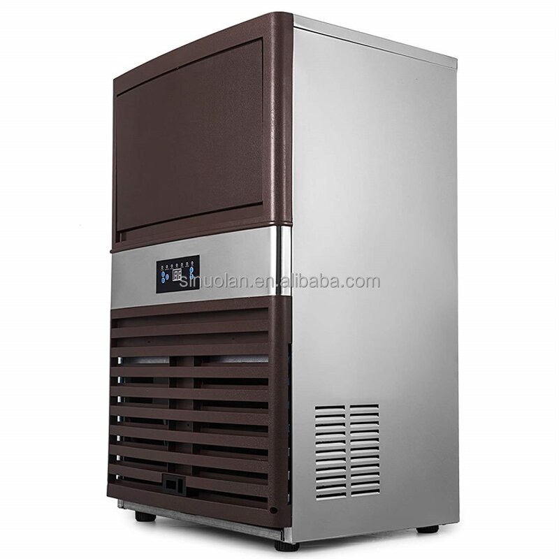 Commercial Ice Maker Manufacturer - 70 Kg Stainless Steel Machine
