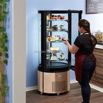 Bakery Display Cabinet Factory - Stainless Steel Cake Showcase