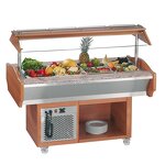 Buffet Display Showcase Manufacturer - Square Refrigerator Freezer Bar