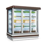 Display Milk Fridge Manufacturer - Multideck Open Chiller Remote