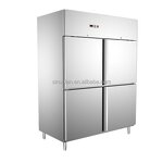 Hotel Kitchen Fridge Supplier - 4 Door Upright Freezing Freezer