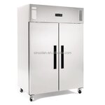 Commercial Freezer Manufacturer - 2-Door Stainless Steel Fan Cooling