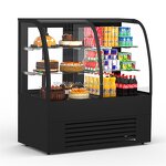 Cake Display Refrigerator Factory - 2 in 1 Curved Chiller Pastry