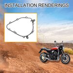 Motorcycle Stator Cover Gasket Factory - for Z ZR Z900RS ZX Ninja Z ZR
