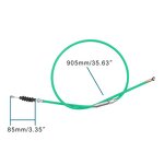 Motorcycle Clutch Cable Factory - 35.63" with Laser Tube for Dirt Bike