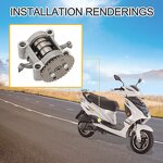 Motorcycle Rocker Arms Manufacturer - Camshaft Support for 161cc Scooter