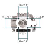 Motorcycle Cylinder Head Factory - Assembly for 1P56YMJ YX140 Engine
