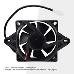 Motorcycle Radiator Fan Supplier - 12V DC Square for 200-250cc ATV