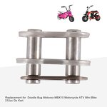 Motorcycle Chain Link Supplier - 10pcs #35H Master for Doodle Bug Motovox