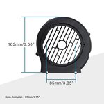 Motorcycle Radiator Fan Cover Supplier - Cubierta for GY6 125-150cc ATV