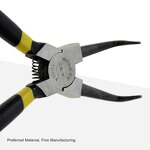 Circlip Plier Supplier - 90 Degree Tip Internal Bent for Motorcycle