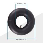 Motorcycle Inner Tube Factory - 3.00-4 Curved Bent Stem for Electric Quad