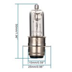 Motorcycle Headlight Bulb Supplier - 2PCS 12v 35w Halogen PD15