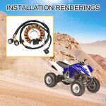 Motorcycle Generator Stator Supplier - Coil for YFM225 YFM250 Moto-4