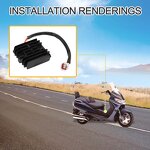 Motorcycle Voltage Regulator Factory - Rectifier for YFZ450 2004-2013