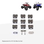 Motorcycle Chain Link Kit Factory - 10PCS 428H Thickened Master Connecting