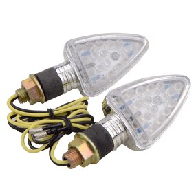 Motorcycle Turn Signal Light Factory - Chrome Indicator Winker Lamp