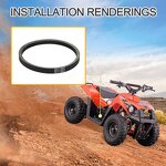 Drive Belt Supplier - Double-sided Teeth for Magnum 325 500 Sportsman