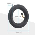Motorcycle Inner Tube Factory - 2pcs 6 X 1 1/4 Curved Bent Stem for Scooter