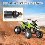 Motorcycle Tie Rod End Factory - 12mm Round for ATV Quad Bikes