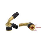 Motorcycle Tire Valve Supplier - 10pcs/set Vacuum Air Nozzle for Scooter