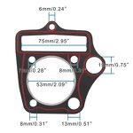 Motorcycle Cylinder Gasket Set Supplier - 52.4mm for GY6 110cc Engine