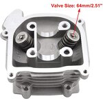 Cylinder Head with Valve Factory - for GY6 49-50cc Scooter Engine