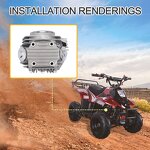 Motor Cylinder Head Assembly Supplier - 52.4mm for 110cc ATV Go Kart