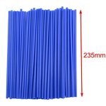 Motorcycle Wheel Spoke Covers Kit Factory - Blue 72Pcs/set Skins Coats