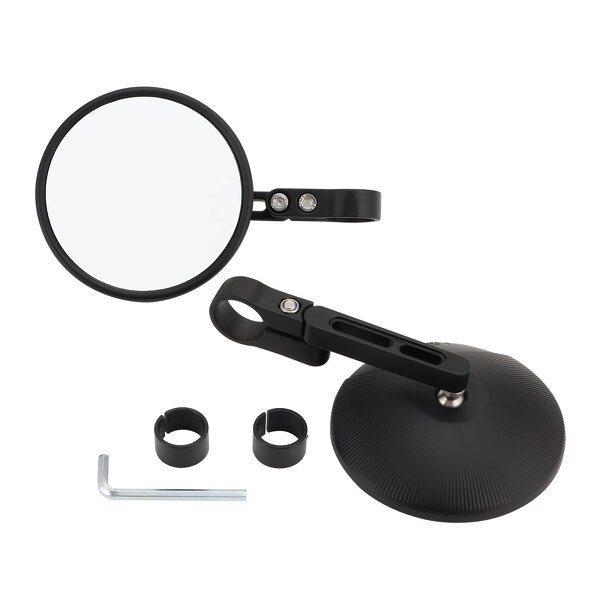 Motorcycle Handlebar Mirrors Factory - Universal End Rearview for Scooter