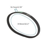 Motorcycle Drive Belt Supplier - 818-19.7-30 for Scooter Moped ATV
