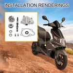 Motorcycle Water Pump Assembly Factory - for Helix CN250 Elite CH250