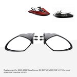 Motorboat Rearview Mirror Factory - Left for WaveRunner VX110 Series