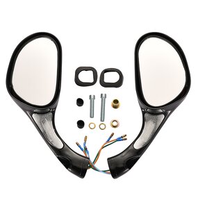 Motorcycle Rearview Mirrors Factory - 8mm for 50-250cc Moped ATV