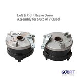 Motorcycle Brake Drum Assembly Factory - Front Left & Right for ATV Quad
