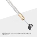 Motorcycle Clutch Cable Supplier - 43.31" for 125-150cc Dirt Pit Bike ATV