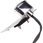 Motorcycle LED Tail Light Supplier - Chrome Black with Integrated Signal