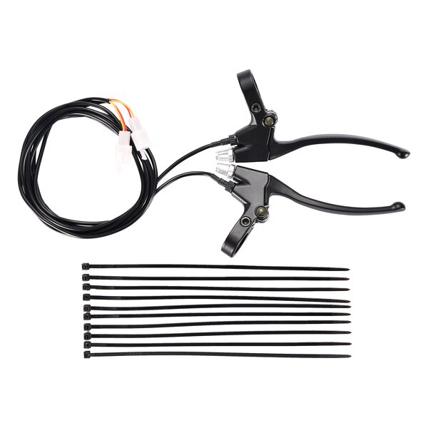 Motorcycle Handlebar Brake Lever Factory - 7/8" 22mm 2 Wires with Ties