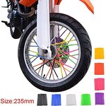 Motorcycle Wheel Spoke Covers Kit Factory - Blue 72Pcs/set Skins Coats