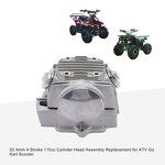 Motor Cylinder Head Assembly Supplier - 52.4mm for 110cc ATV Go Kart