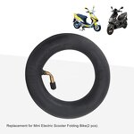 Motorcycle Inner Tube Factory - 2pcs 6 X 1 1/4 Curved Bent Stem for Scooter
