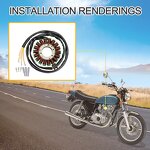 Motorcycle Magneto Stator Factory - Coil for GS250 GS300 GS400 GS500