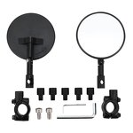 Motorcycle Rearview Mirrors Supplier - Foldable with Mounting Adapter Set