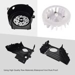 Motorcycle Fan Cover Factory - Combination for GY6 125-150cc ATV