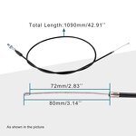 Motorcycle Throttle Cable Supplier - 42.91" for 200-250cc Mini Bike ATV