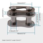 Motorcycle Chain Link Supplier - 10pcs #35H Master for Doodle Bug Motovox