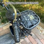 Motorcycle Handlebar Brake Lever Factory - 7/8" 22mm 2 Wires with Ties