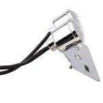 Motorcycle Tail Light Supplier - Chromed Base Clear Universal Cat Eye