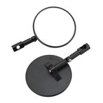 Motorcycle Rearview Mirrors Supplier - Foldable with Mounting Adapter Set